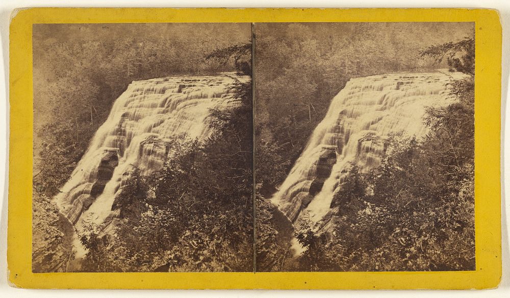 Ithaca Fall, side view, near Ithaca, N.Y. by Edward and Henry T Anthony and Co
