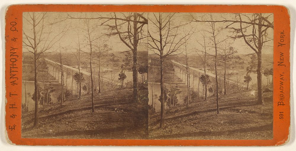 View of High Bridge, from the New York Side. by Edward and Henry T Anthony and Co