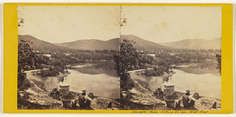View from West Point, Looking North, Hudson River. by Edward and Henry T Anthony and Co