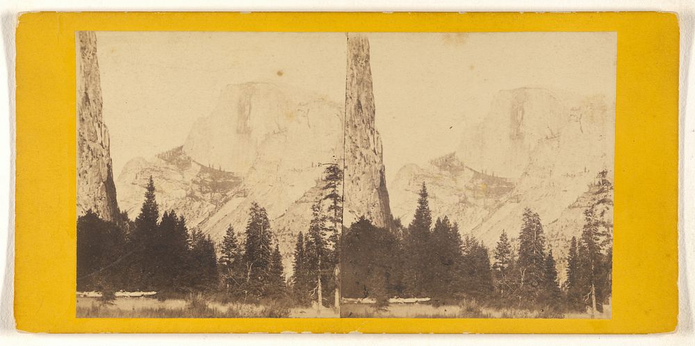 California. The South Dome, 4967 feet high. by C L Weed and Edward and Henry T Anthony and Co