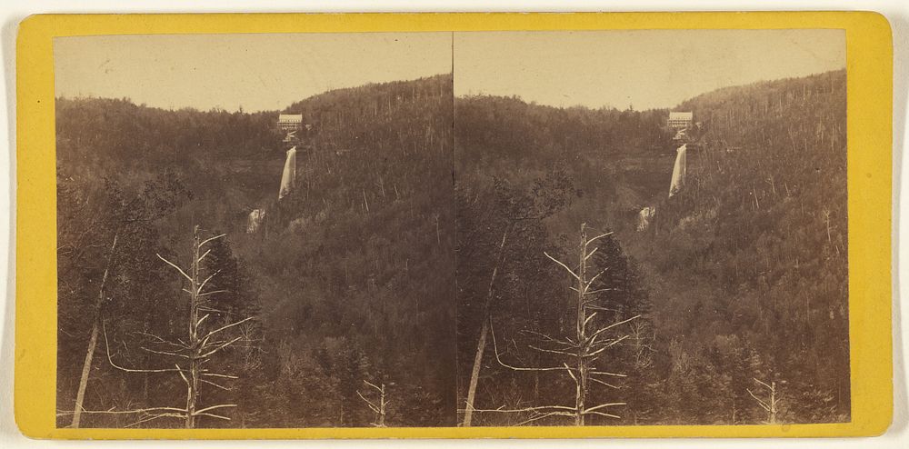 The Glens of the Catskills. The Laurel House and Kauterskill Falls from Prospect Rock. by Edward and Henry T Anthony and Co