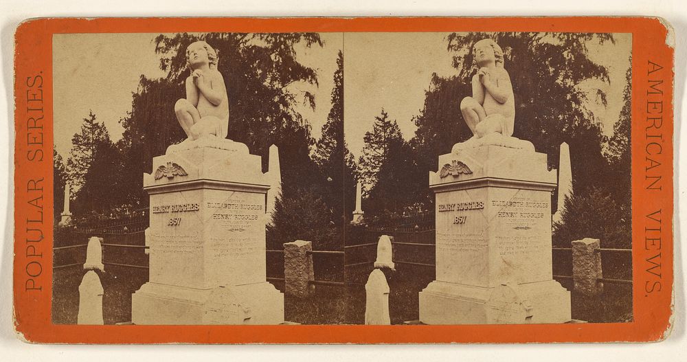 Greenwood Cemetery. Ruggles' Monument. by Edward and Henry T Anthony and Co