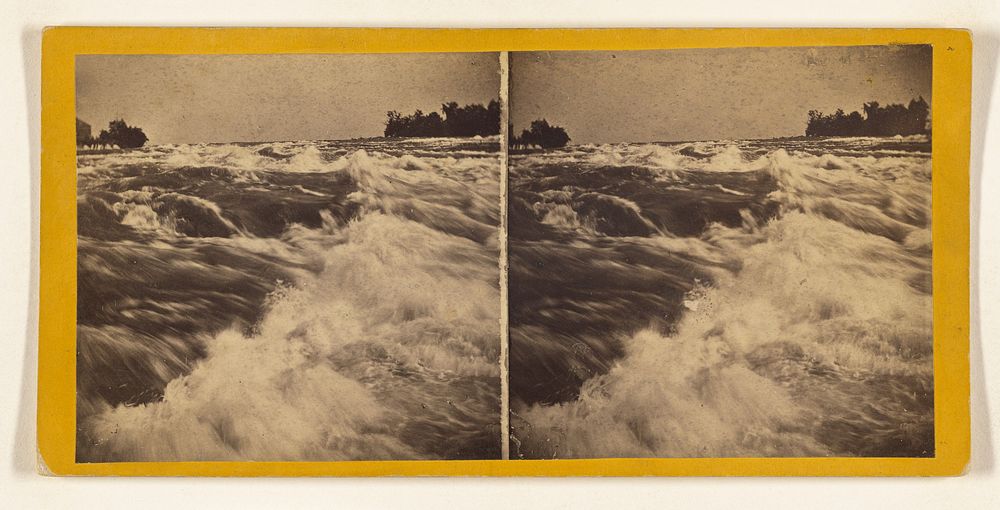 The Rapids, looking towards the Three Sisters. by Edward and Henry T Anthony and Co