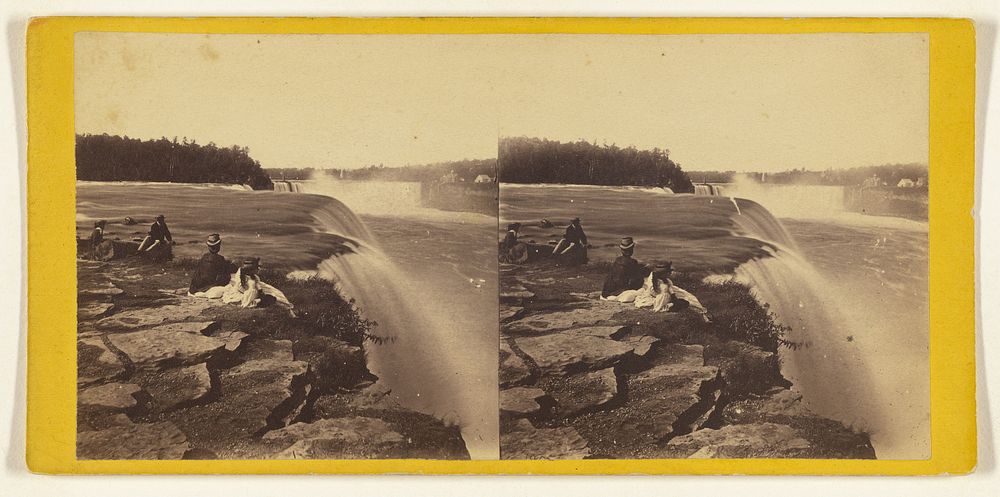 The Falls, from Point View, American Side. by Edward and Henry T Anthony and Co
