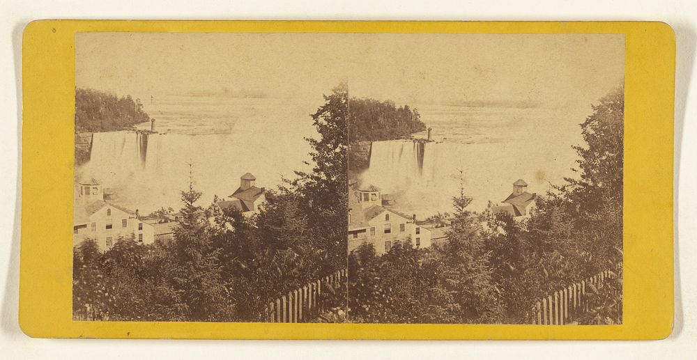 Terrapin Tower and Horse Shoe Fall, from Canada Side. by Edward and Henry T Anthony and Co