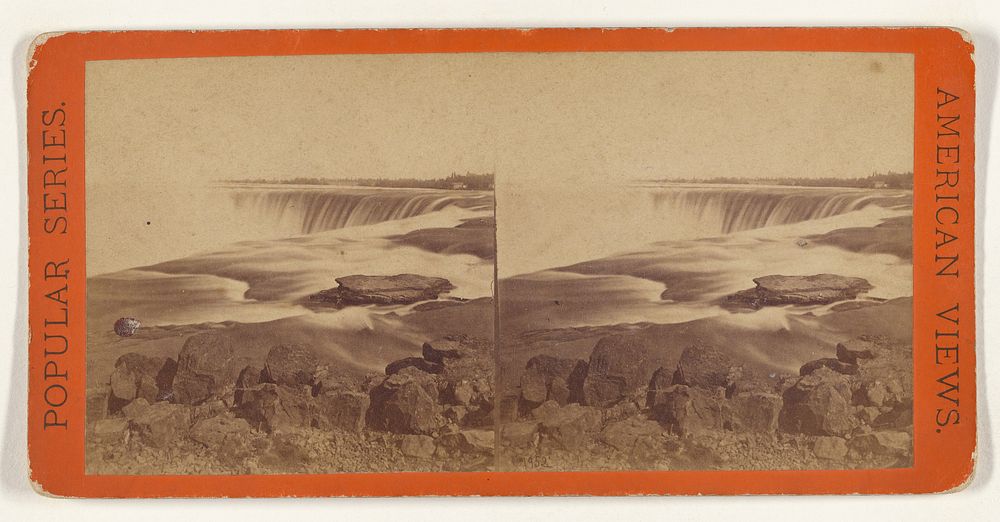 The Horse Shoe Fall, from the American Side. by Edward and Henry T Anthony and Co