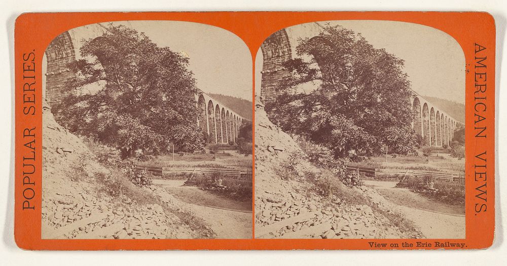 Starrucca Viaduct. [Erie Railway] by Edward and Henry T Anthony and Co