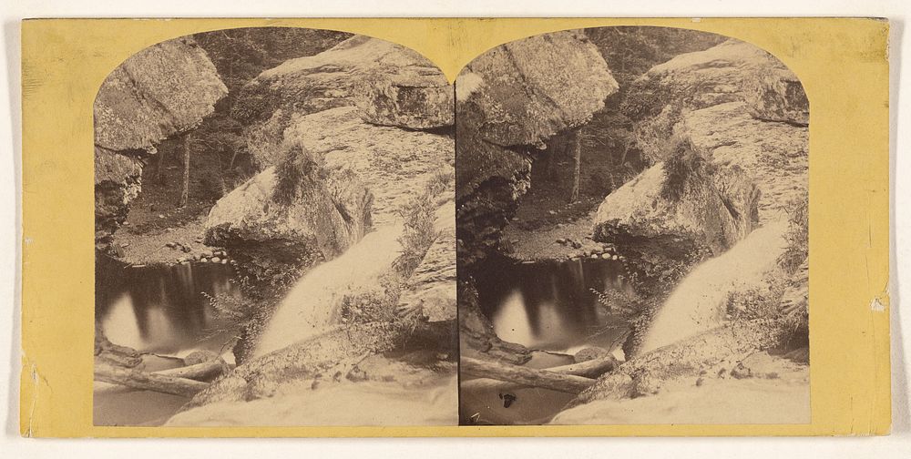 Marshalls Fall. Delaware Water Gap. Pa. by Edward and Henry T Anthony and Co