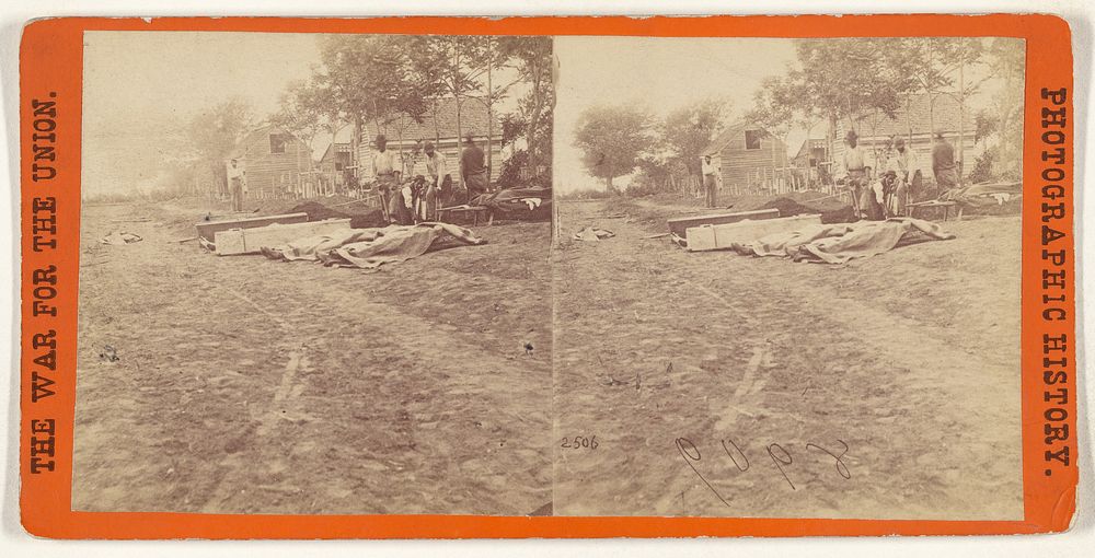 Burial of dead at Fredericksburgh, Va. by Mathew B Brady