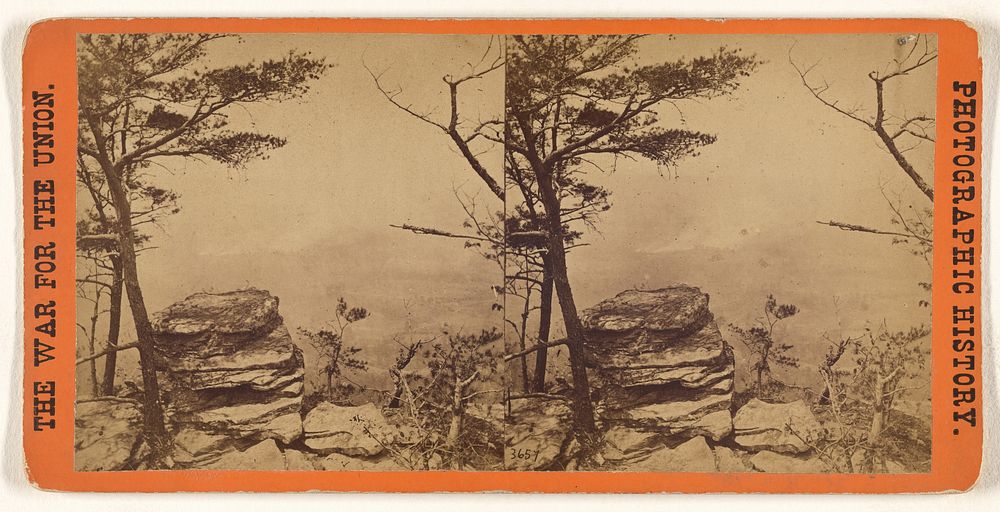 Lookout Valley, from the top of the Mountain, Tenn. by Edward and Henry T Anthony and Co