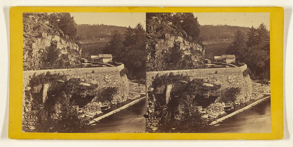 A Ramble in Wayne County, Penn. The Delaware and Hudson Canal at the Narrows on the Lackawaxen. by Edward and Henry T…