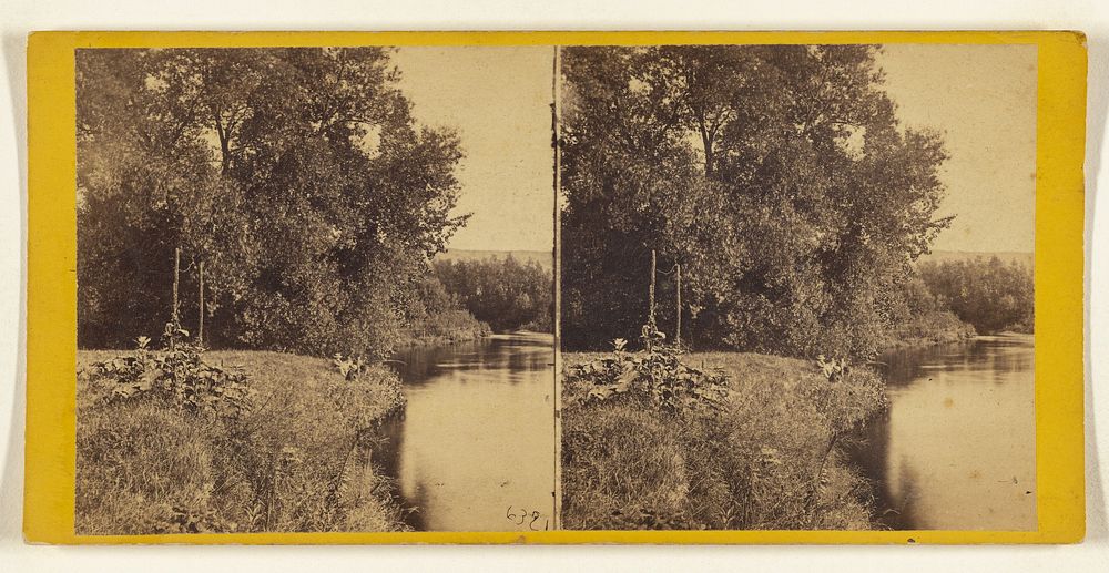 The Valley of the Housatonic. On the Housatonic River, Stockbridge, Mass. by Edward and Henry T Anthony and Co