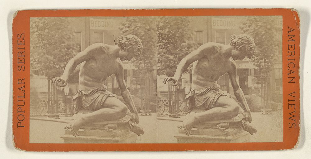 Drinking Fount at N.W. Cor. of the Tyler Davidson Fountain. [Cincinnati, Ohio] by Edward and Henry T Anthony and Co