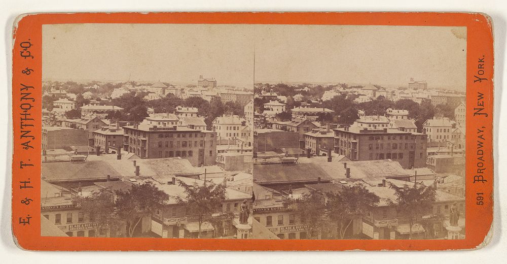 Providence, [R.I.], Looking South West. by Edward and Henry T Anthony and Co