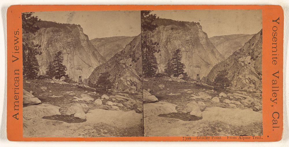 Glacier Point. From Alpine Trail. [Yosemite] by Edward and Henry T Anthony and Co