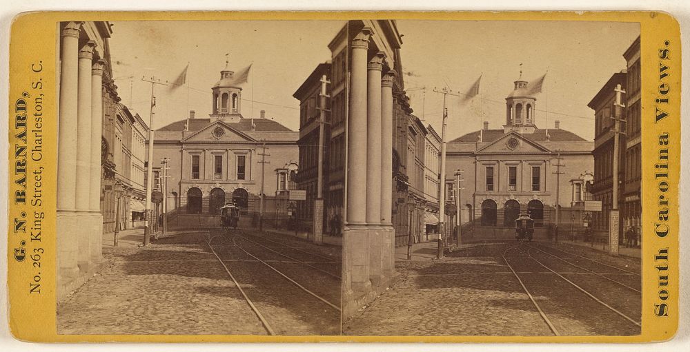 The Exchange, or Old Post-Office - Charleston, S.C. by George N Barnard