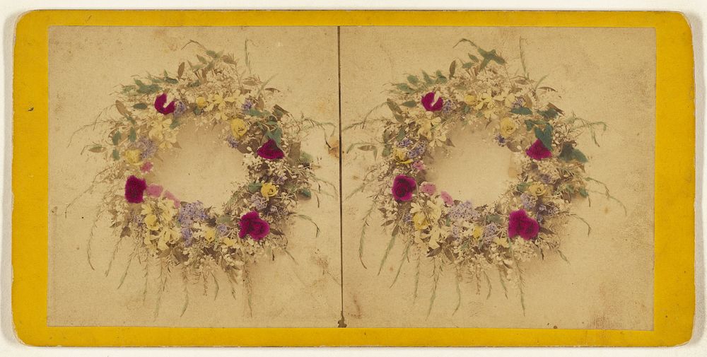 A Wreath of Flowers by Joseph L Bates