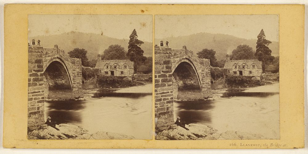 Llanrwst, the Bridge at. [North Wales] by Francis Bedford