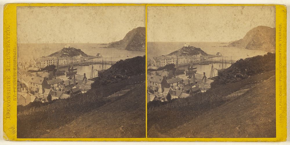 Ilfracombe - From Coronation Terrace. [Devonshire, England] by Francis Bedford