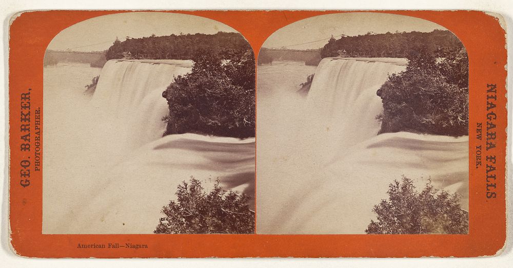 American Fall - Niagara by George Barker