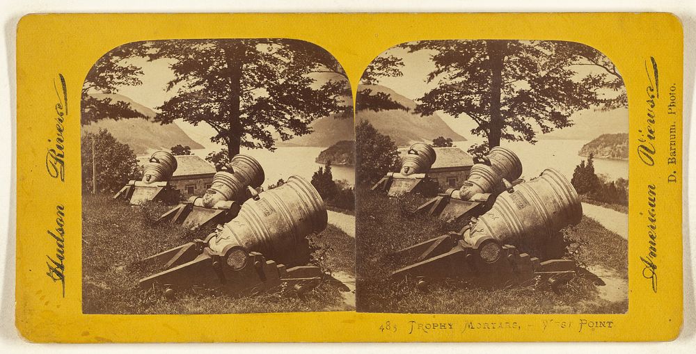 Trophy Mortars, - West Point by Deloss Barnum