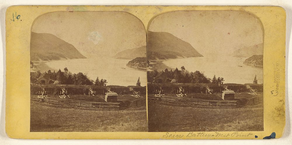 Seige Battery, West Point by Deloss Barnum