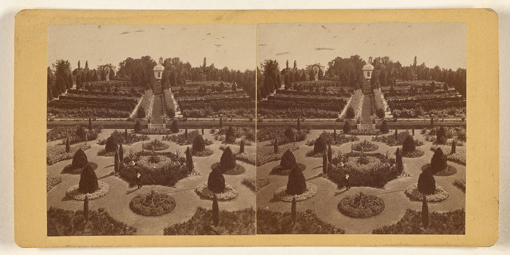 Shaw's Garden. General View from Palm-House. [St. Louis, Missouri] by Boehl and Koenig