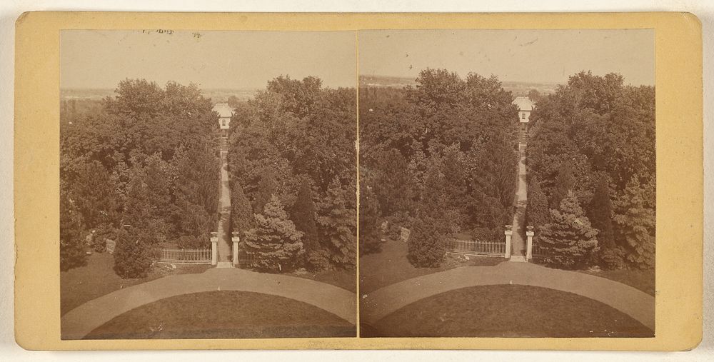 Shaw's Garden. From Residence, Northern View. [St. Louis, Missouri] by Boehl and Koenig