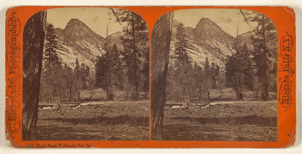 Eagle Peak, Yo Semite Val, Cal. by Charles Bierstadt