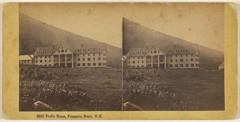 Profile House, Franconia Notch, N.H. by Edward Bierstadt