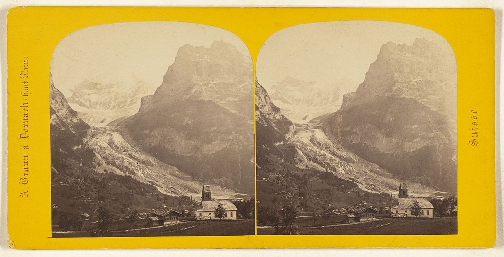 Grindelwald. by Adolphe Braun
