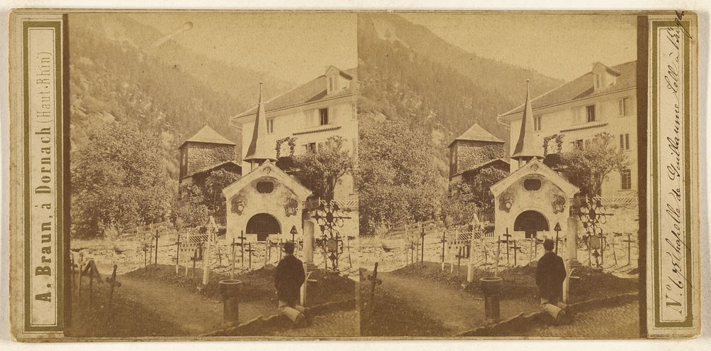 Chapelle de Guillaume Tell a Birgen by Adolphe Braun
