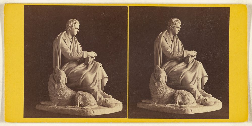 Sir Walter Scott [sculpture] by Archibald Burns