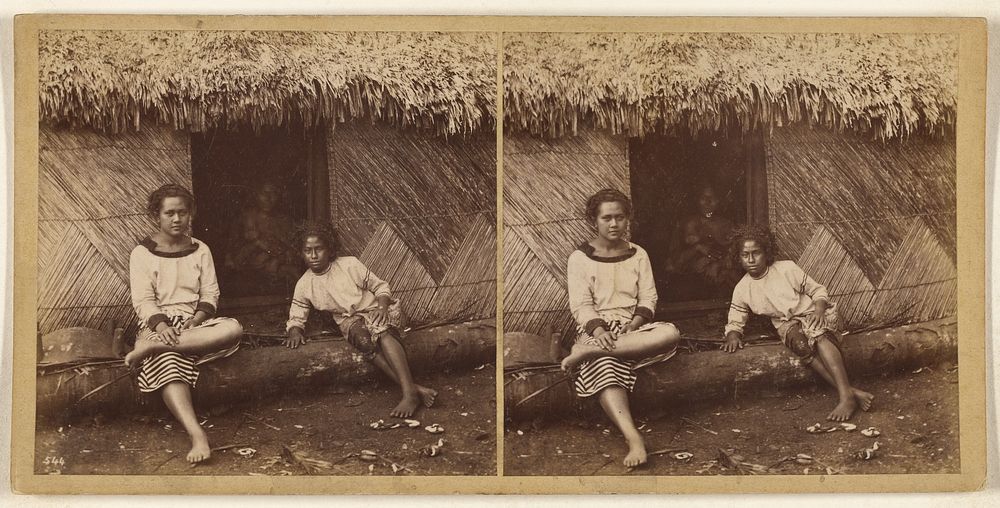 Neiafu, Tonga. [Coral Islands] by Burton Brothers