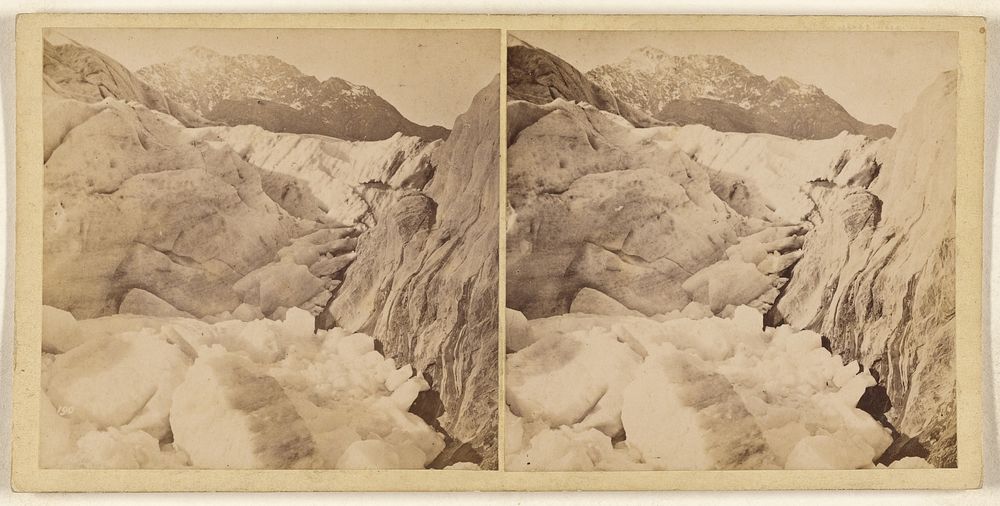 The Francis Joseph Glacier. [Southern Alps, New Zealand] by Burton Brothers