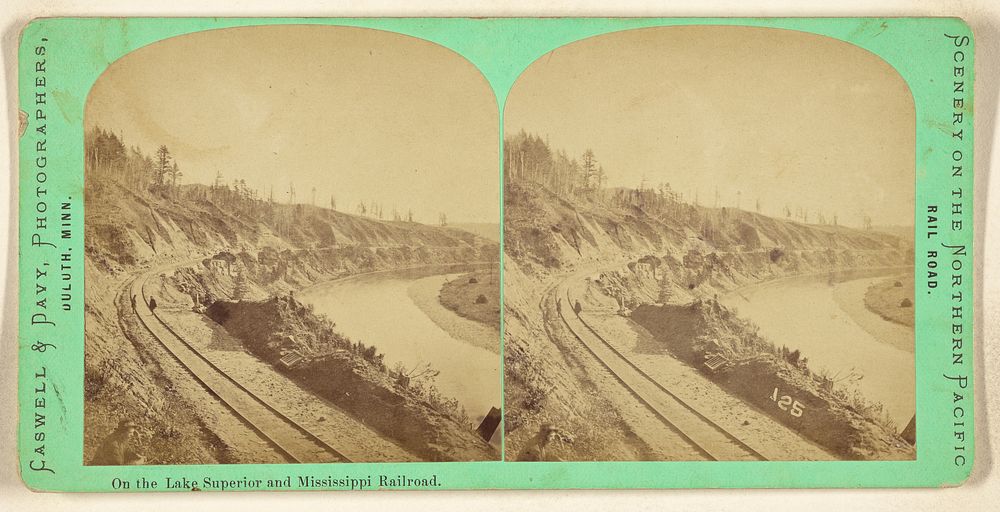 On the Lake Superior and Mississippi Railroad. by Caswell and Davy