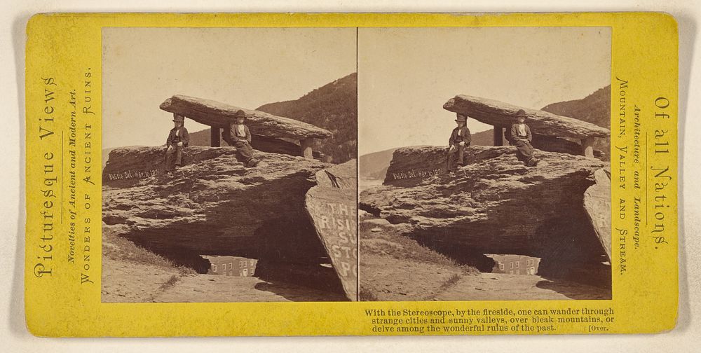 Jefferson's Rock, Harpers Ferry by William M Chase