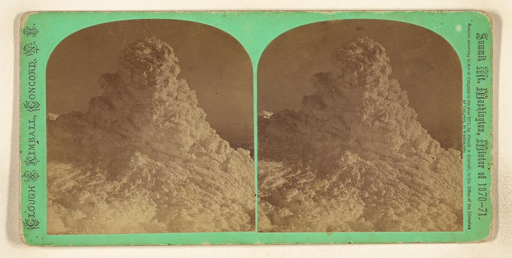 Arctic Sentinel. [Mt. Washington, N.H.] by Clough and Kimball
