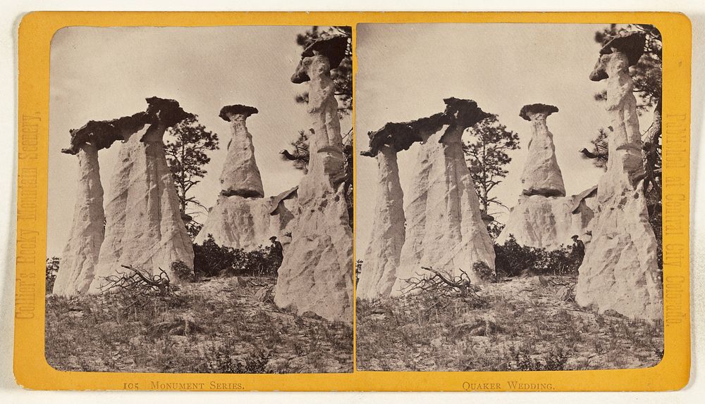 Quaker Wedding. [Colorado] by Joseph Collier