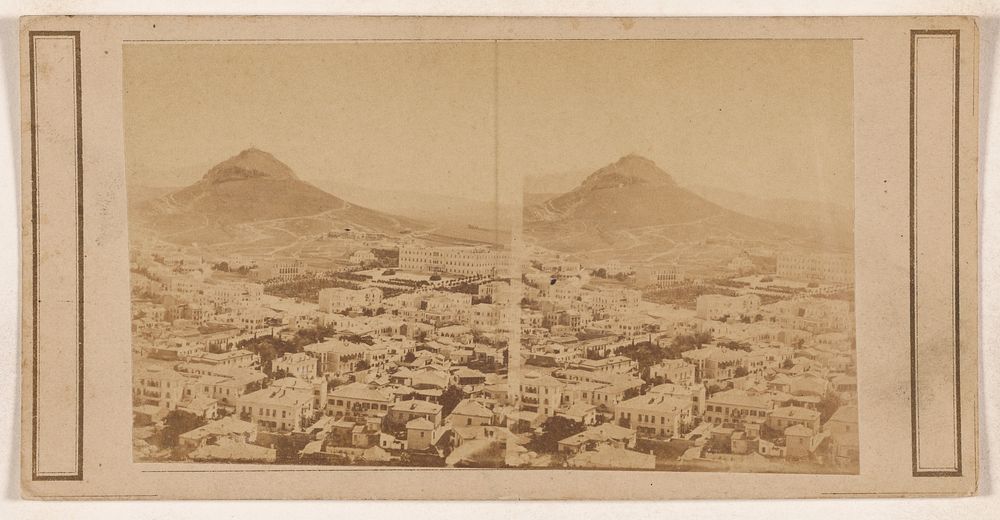 View of Athens, Greece by Dimitrios Constantin