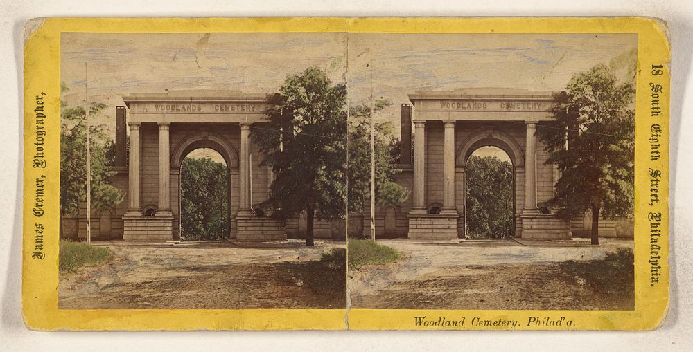 Woodland Cemetery, Philad'a. by James Cremer