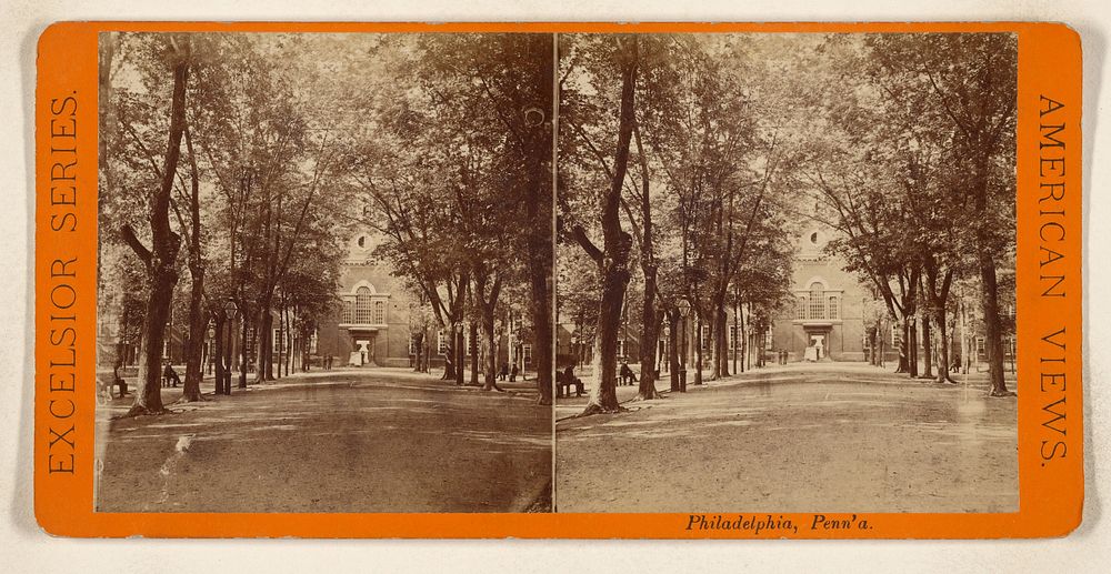 Rear of Independence Hall, Philadelphia, Pennsylvania by James Cremer