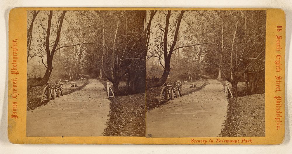 In the Glen, Belmont, Fairmount Park, Philadelphia, Pa. by James Cremer