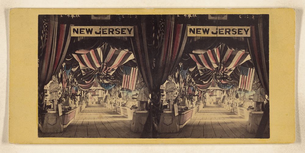 The Great Sanity Fair, Philadelphia, 1864. [New Jersey exhibit] by James Cremer