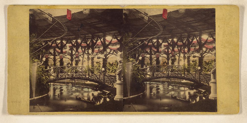 The Great Sanity Fair, Philadelphia, 1864. Horticultural Department. by James Cremer