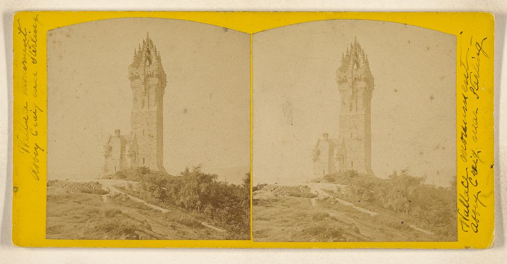 National Wallace Monument, Abbey Craig, near Stirling. by A Crowe