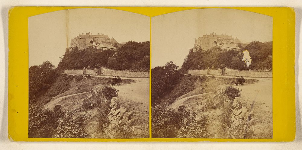 Stirling Castle, from Back Walk. by A Crowe