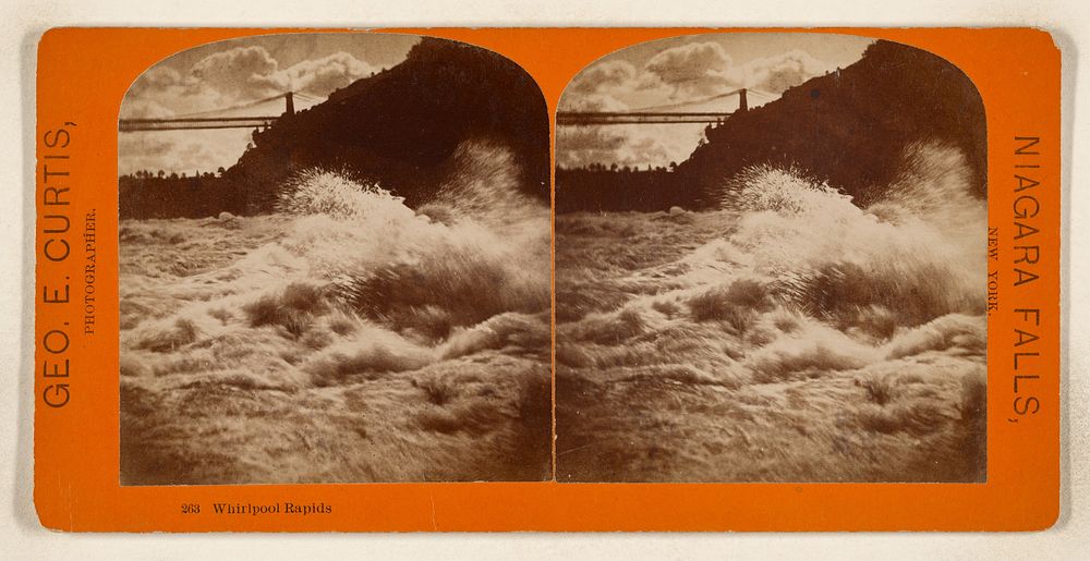 Whirlpool Rapids [Niagara Falls, New York] by George E Curtis