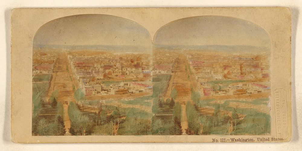 Washington, United States. From the Capitol. by William England