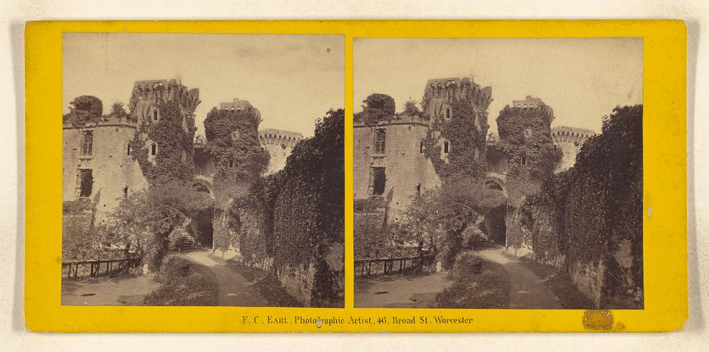 Raglan Castle, Wales by Francis Charles Earl